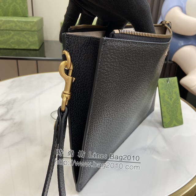 Gucci專櫃古馳最新款Marmont系列手拿包男士手包 jh2234型號：523684
